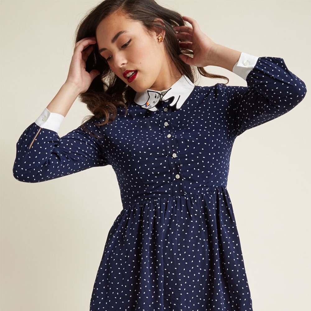 Miss Patina Bowie Cat Dress